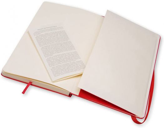 Тефтер Moleskine Art Sketchbook Scarlet Red с твърди корици