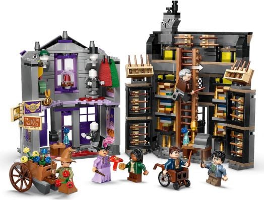 LEGO Harry Potter - Оливандър и дрехи от Мадам Молкин
