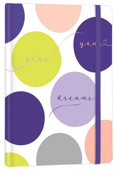 Тефтер Victoria's Journals Smyth Flexy Art Circle A5 с твърди корици, 96 листа