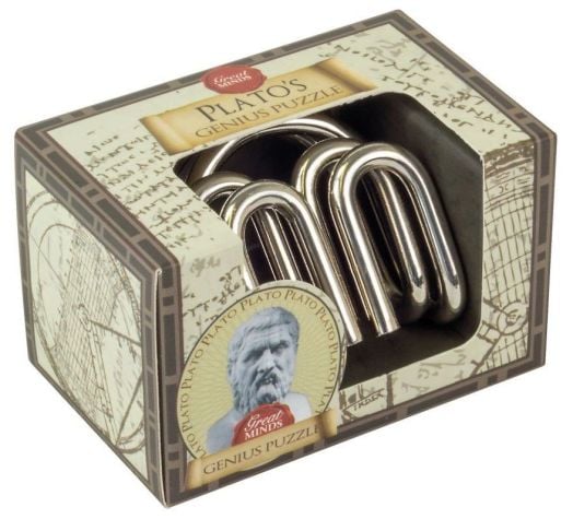 Мини метален  пъзел, Professor Puzzle Platos Genius
