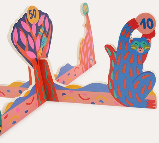 Детска игра Djeco: Хвърли ласото Saganillo