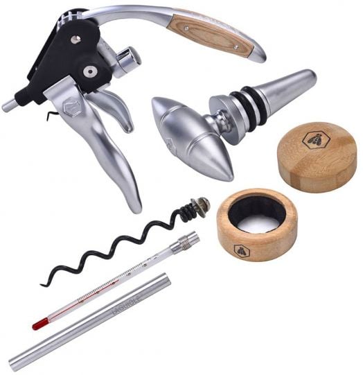 Комплект аксесоари за вино Laguiole, 6 части