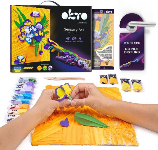 Творчески комплект Okto - Направи 3D картина с лек моделин 