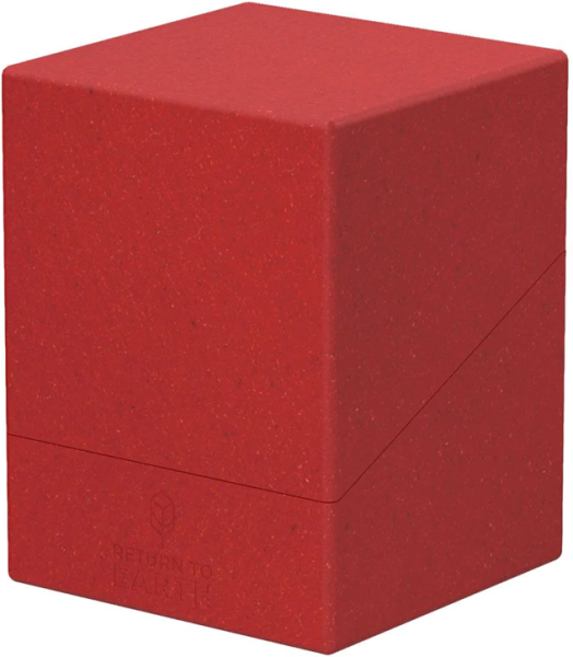 Кутия за карти Ultimate Guard Return to Earth Boulder 100+, червена