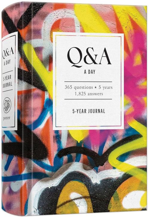 Questions and Answers a Day Graffiti: 5 Year Journal