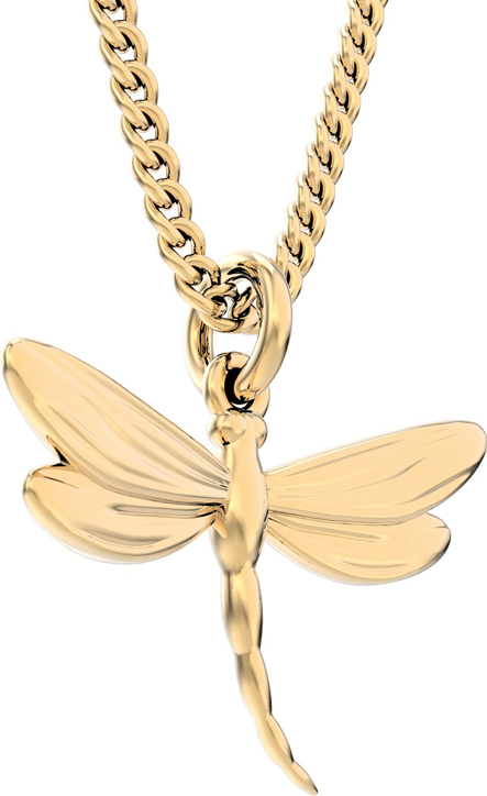 Колие с медальон Chocli - Dragon Fly