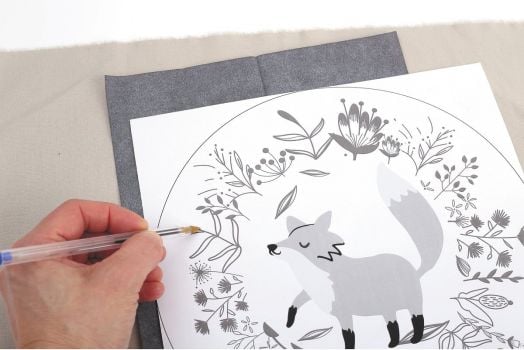 Комплект за бродиране Graine Creative - Лисица