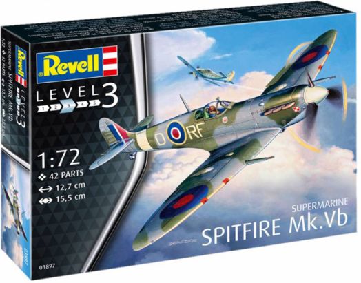 Сглобяем модел - Изтребител Supermarine Spitfire Mk.vb