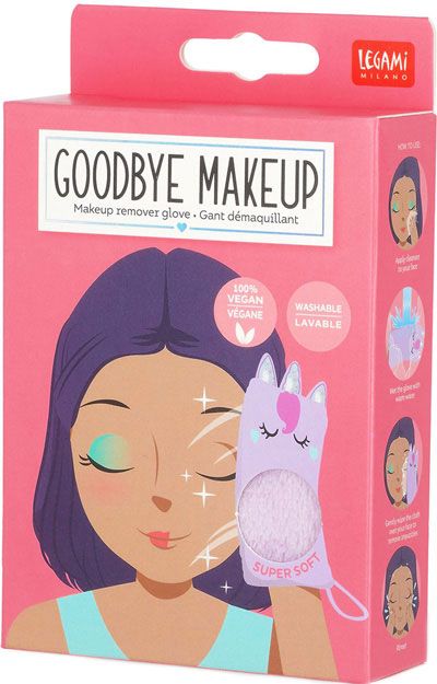 Ръкавица за махане на грим Legami - Unicorn