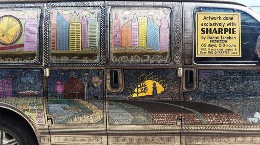 Комплект перманентни маркери Sharpie Peacock, 28 бр.