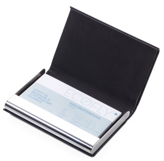 Калъф за кредитни карти Troika Marble Safe, черен