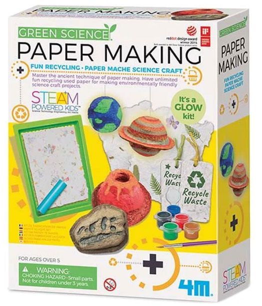 Детска лаборатория 4M - Рециклирай хартия