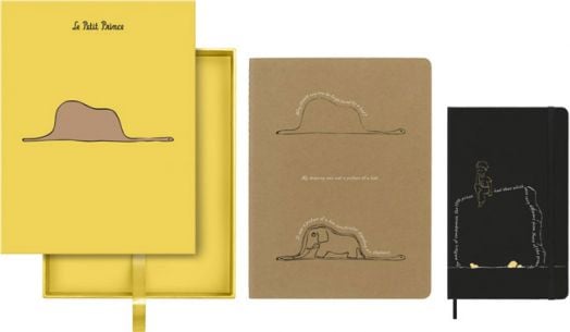 Кутия с тефтер, дневник и рисунки за оцветяване Moleskine Limited Edition Le Petit Prince Elephant