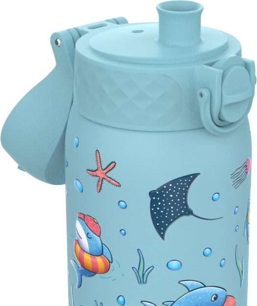 Бутилка за вода Ion8 - Акули, 400 мл.