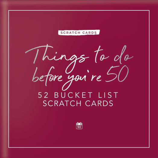 Скреч карти Gift Republic - Направи преди да навършиш 50 години