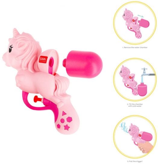 Воден пистолет Legami - Unicorn