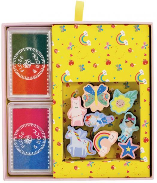 Творчески комплект с печати Floss & Rock - Rainbow fairy