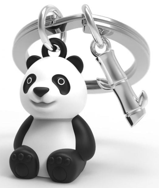 Ключодържател Metalmorphose - Panda & Bamboo
