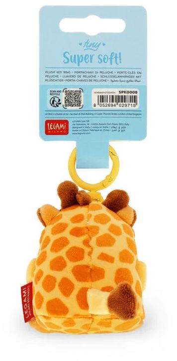 Плюшен ключодържател Legami - Giraffe