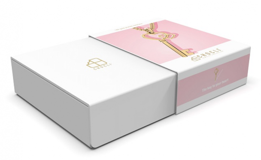 Колие с медальон Chocli - Love Key