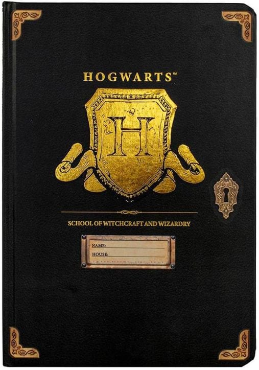 Тефтер Blue Sky Harry Potter Hogwarts Shield А5, 80 листа
