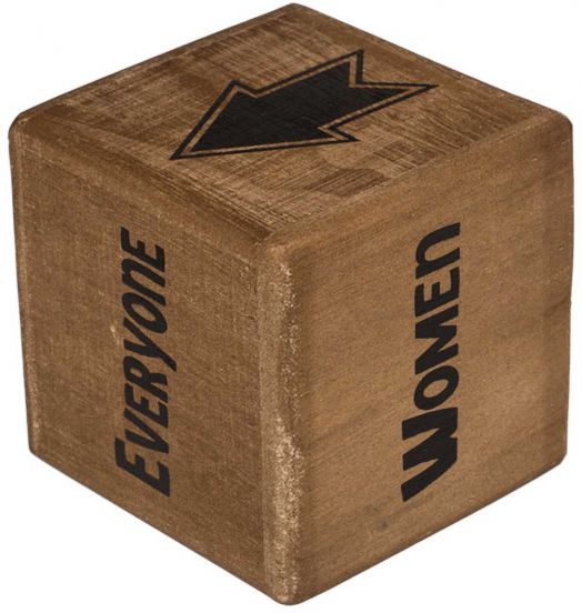 Drinking Game Out of the Blue - Дървени зарове с предизвикателства