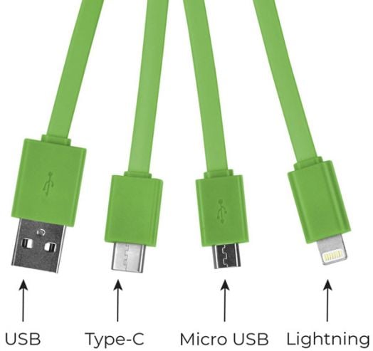 Кабели за зареждане Legami - Avocado