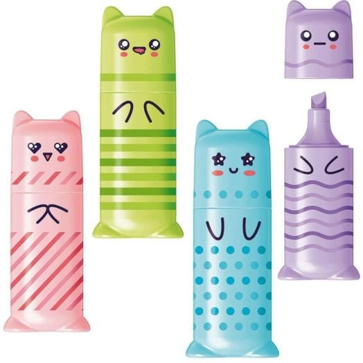 Текстмаркер Maped Mini Friends Fluo Peps Pastel, лилав