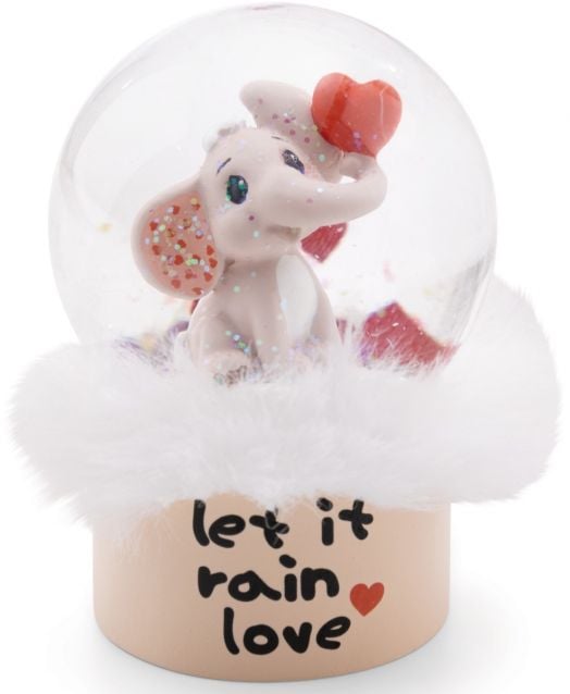 Преспапие Nici - Слон, светлосив