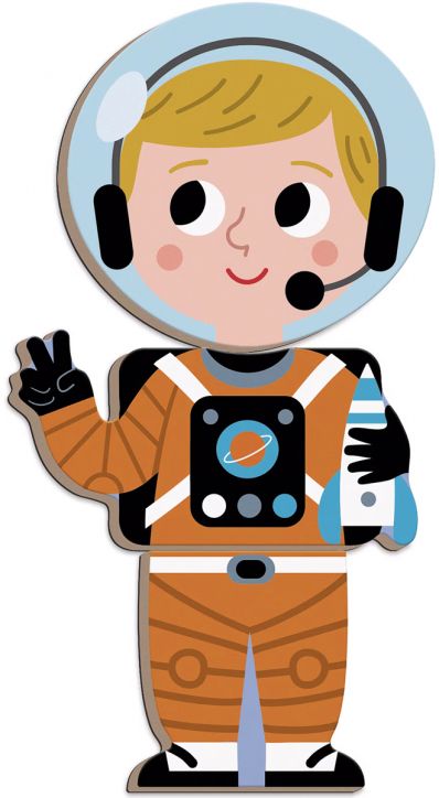 Детска магнитна книга Janod - Професии