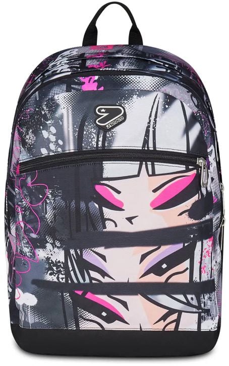 Ученическа раница Seven Pro XXL Reversible Detach Fluo