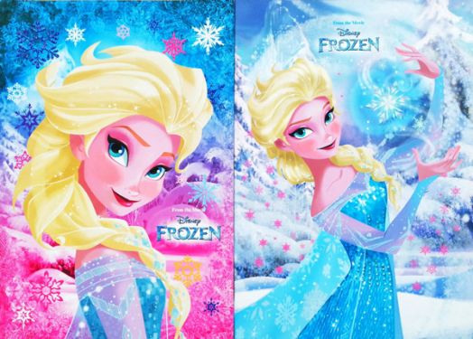 Тетрадка Frozen А4, 42 листа с широки редове