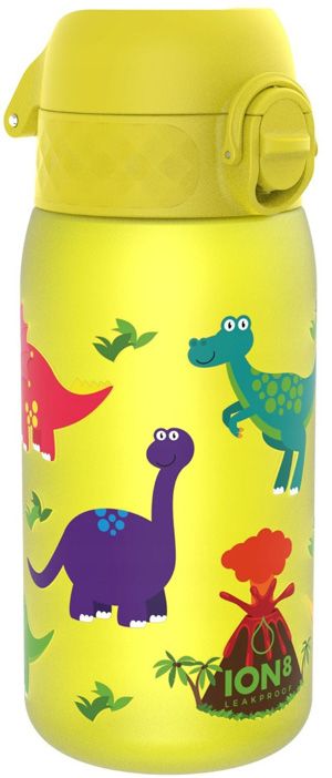 Бутилка за вода Ion8 - Динозаври, 350 мл.