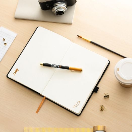 Тефтер Grupo Erik Harry Potter Dobby A5 с химикалка