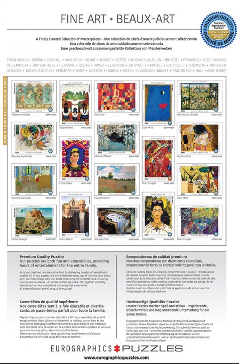 Пъзел Eurographics - Викът, 1000 части