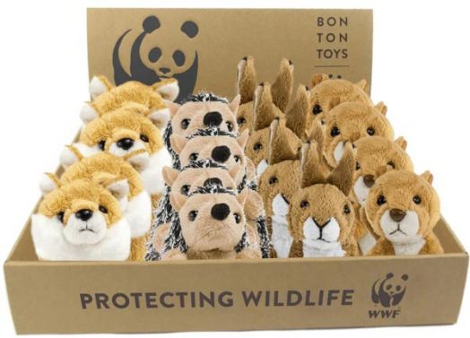 Плюшена играчка WWF - Катеричка, 10 см.