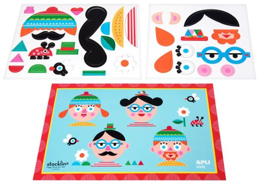 Магнитна игра Apli Kids - Лица