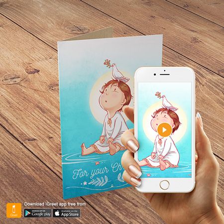 iGreet Картичка - Честито кръщене