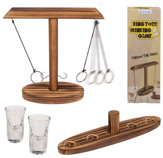 Drinking Game: Ring Toss с шотове