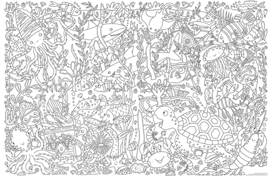 World's Biggest Colour-in: Ocean