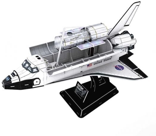 3D пъзел Cubic Fun - NASA Космическа совалка Discovery, 126 части