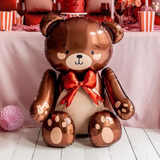 Фолиев балон PartyDeco - Мече