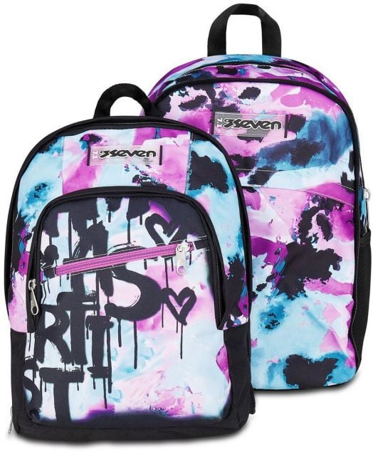 Ученическа раница Seven Dual Detach Quick Graffiti с две отделения