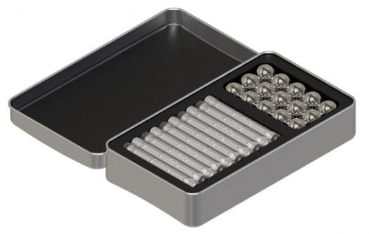 Магнитен конструктор Geomag - Pro-L Pocket, 53 части