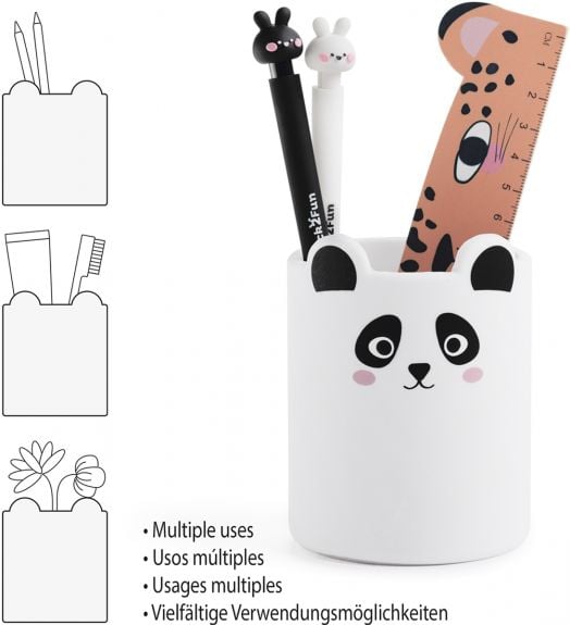 Силиконов моливник Miquelrius Back2Fun - Панда