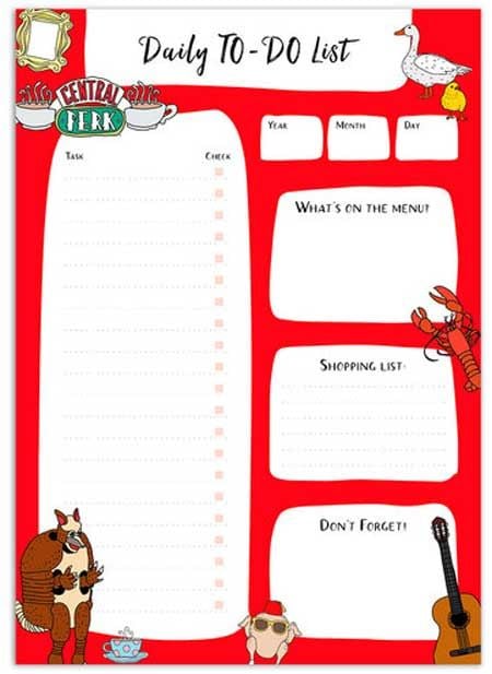 Блок - пад за бележки Friends A5, 52 листа