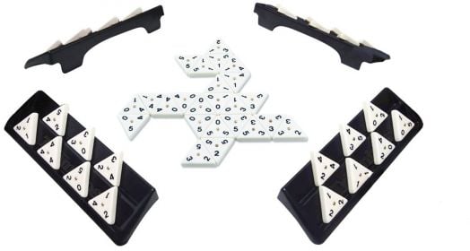 Логическа игра Goliath - Triominos за път в метална кутия