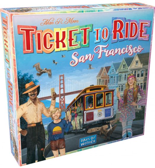 Настолна игра: Ticket To Ride San Francisco