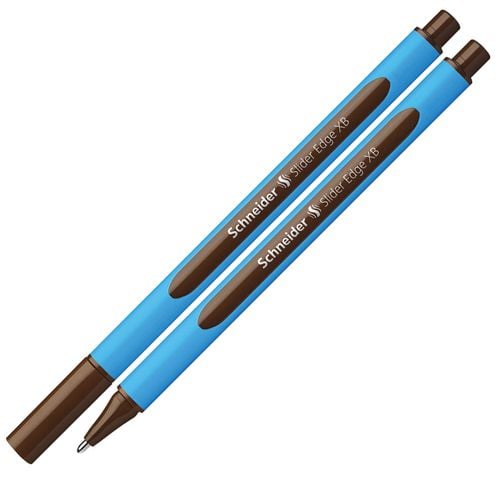 Химикалкa Schneider Slider Edge XB, кафява