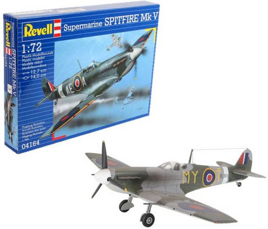 Сглобяем модел Revell - Самолет Spitfire Mk.V